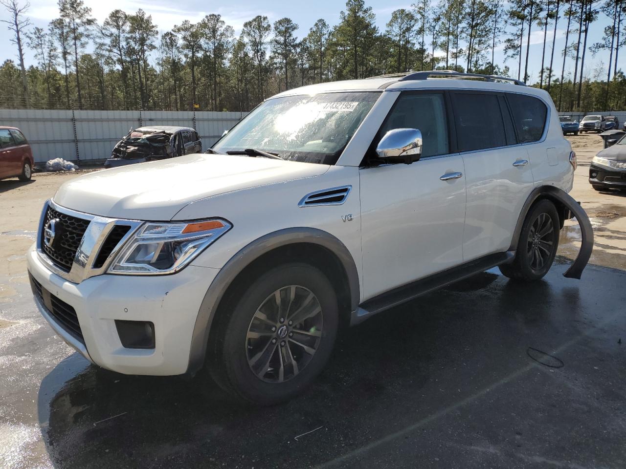 2017 Nissan Armada Sv للبيع في Harleyville، SC - Rear End