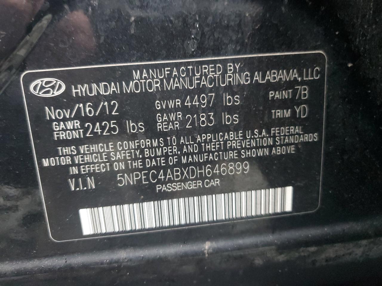 2013 Hyundai Sonata - Image 12