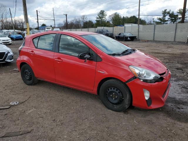  TOYOTA PRIUS 2016 Red