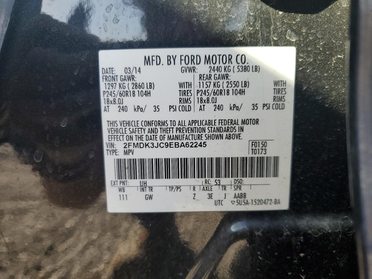 2014 Ford Edge - Image 14