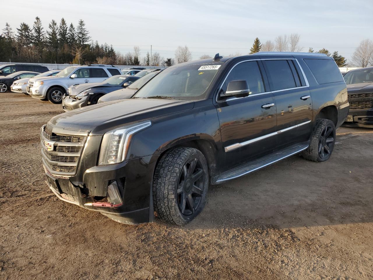 2016 Cadillac Escalade Esv Premium للبيع في Bowmanville، ON - Front End