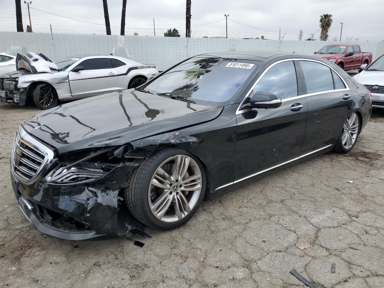 2018 Mercedes-Benz S 560 للبيع في Van Nuys، CA - Front End