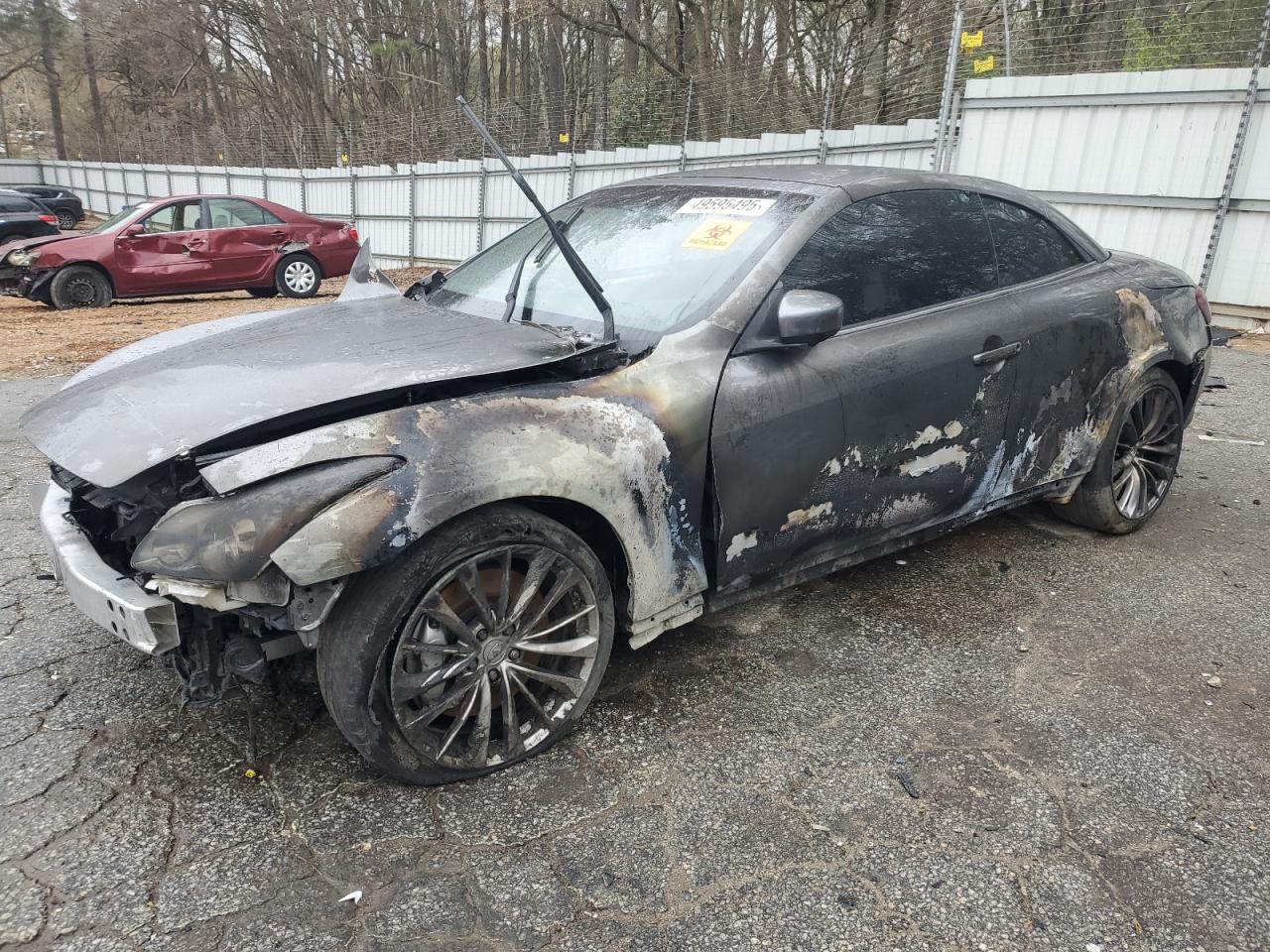 2014 Infiniti Q60 Base იყიდება Austell-ში, GA - Burn