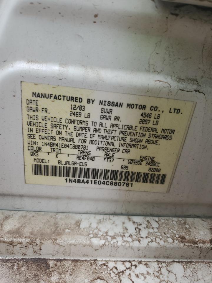 2004 Nissan Maxima - Image 12