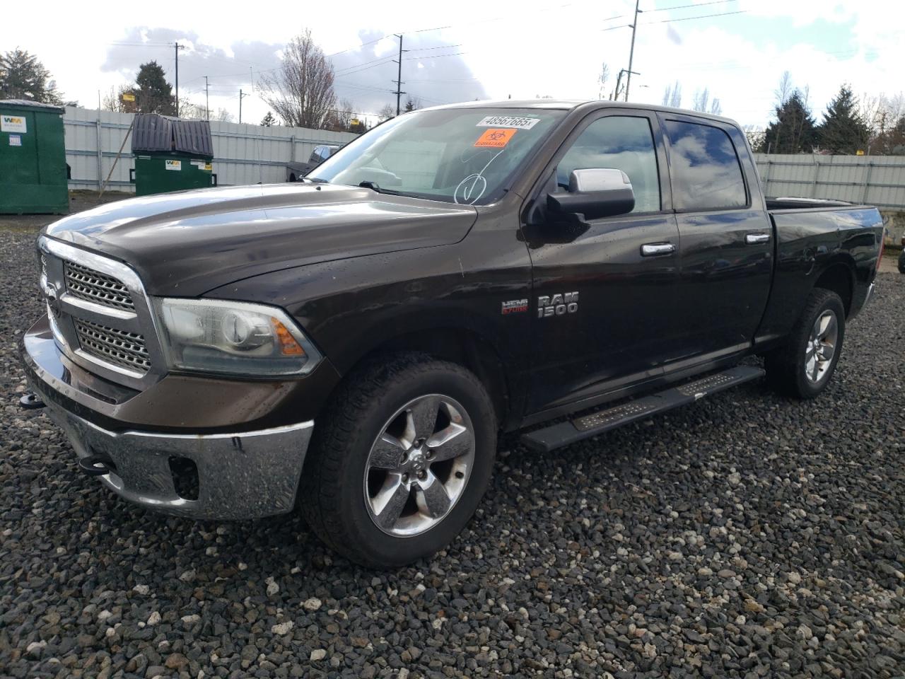 2013 Ram 1500 Laramie na sprzedaż w Portland, OR - Mechanical