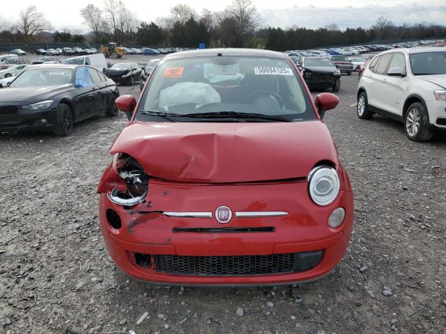 Хетчбеки FIAT 500 2012 Червоний