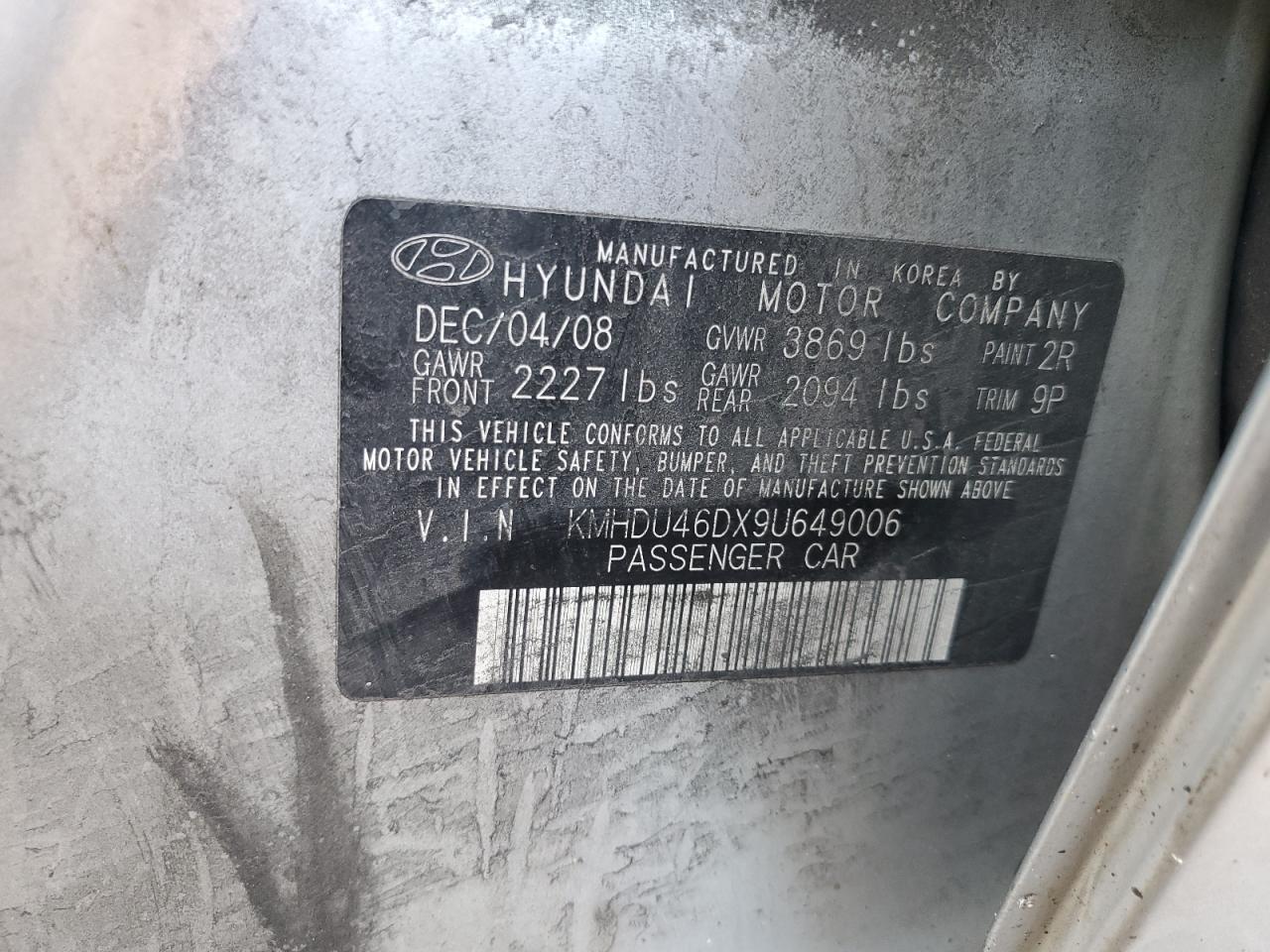 2009 Hyundai Elantra - Image 12