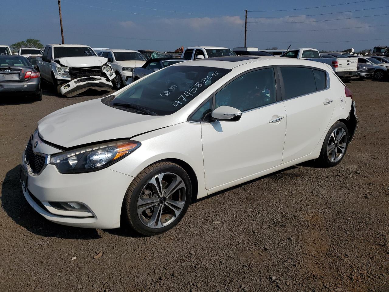 2016 Kia Forte Ex за продажба в Kapolei, HI - Front End
