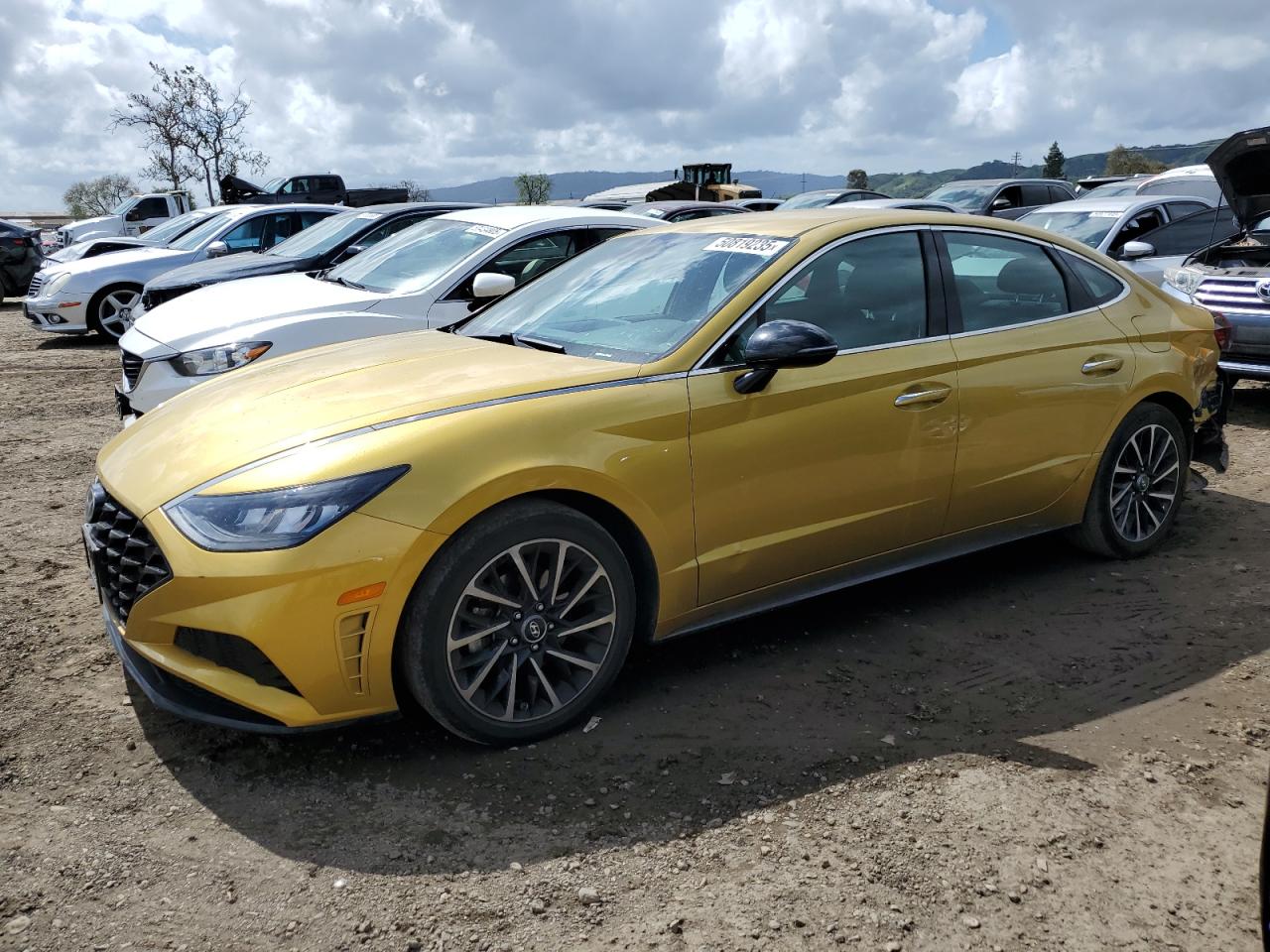 2020 Hyundai Sonata Sel Plus на продаже в San Martin, CA - Rear End