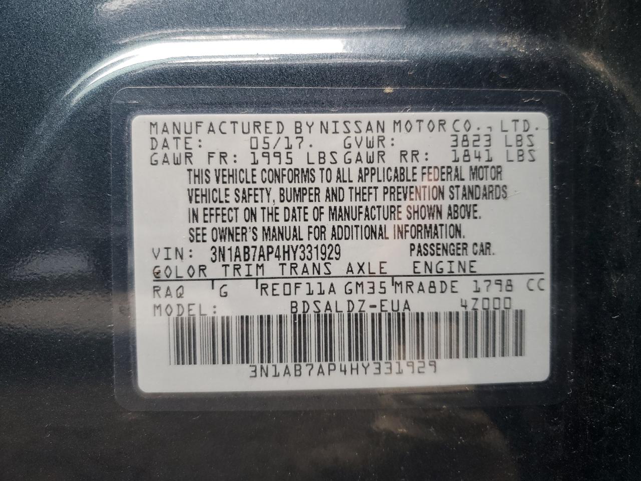 2017 Nissan Sentra - Image 12