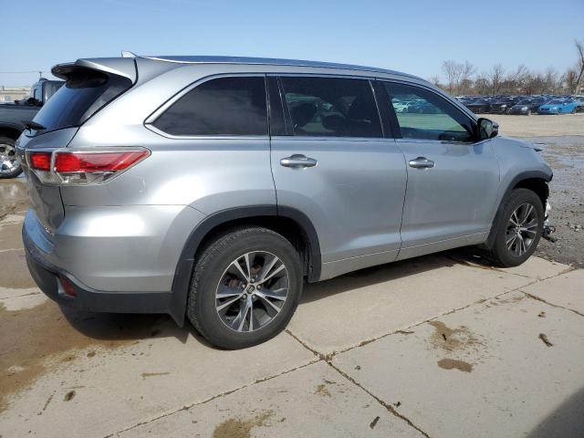  TOYOTA HIGHLANDER 2016 Silver