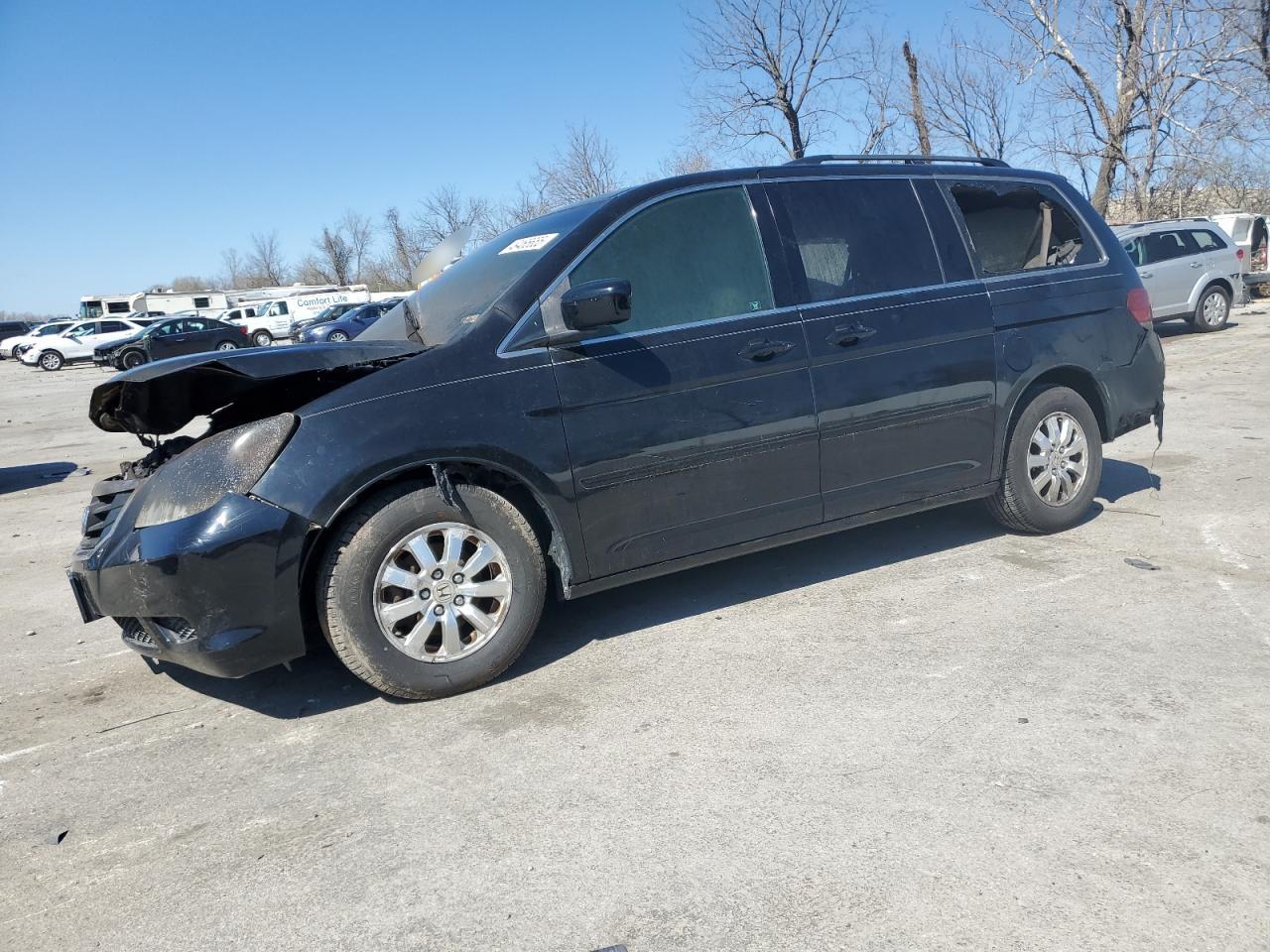 2010 Honda Odyssey Exl იყიდება Bridgeton-ში, MO - Burn