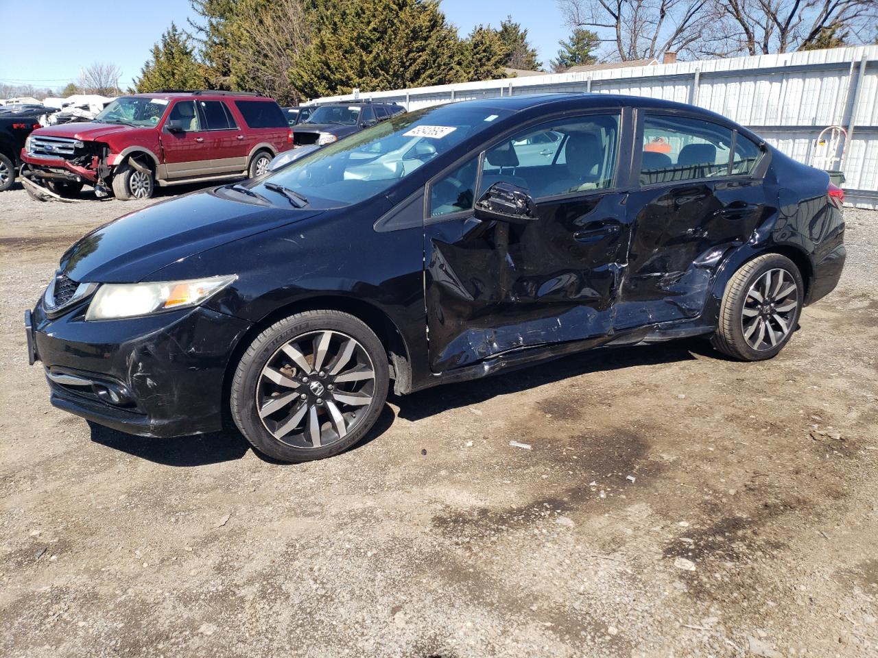 2015 Honda Civic Exl for Sale in Finksburg, MD - All Over