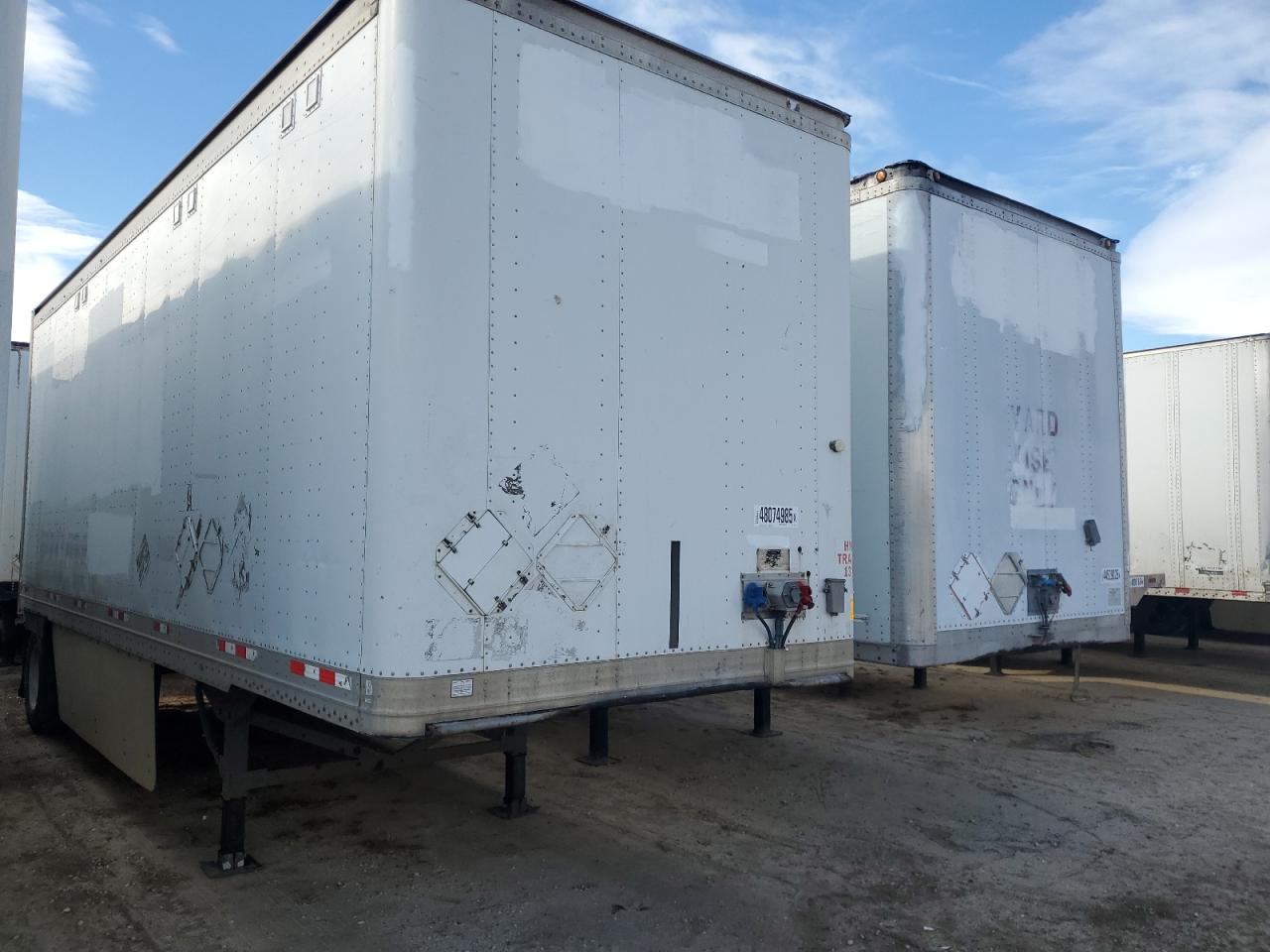 2008 Great Dane 28 Dry Van Trailer for Sale in Colton, CA - Normal Wear
