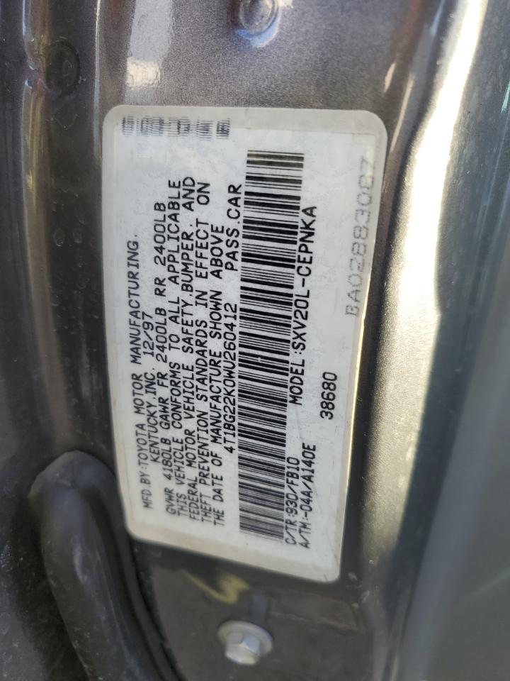 1998 Toyota Camry - Image 12