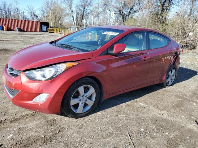  HYUNDAI ELANTRA 2012 Burgundy