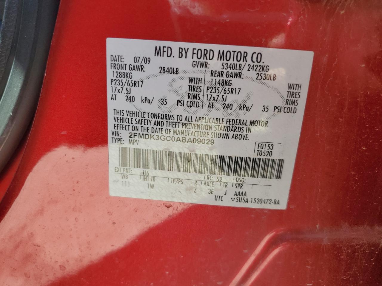2010 Ford Edge - Image 13