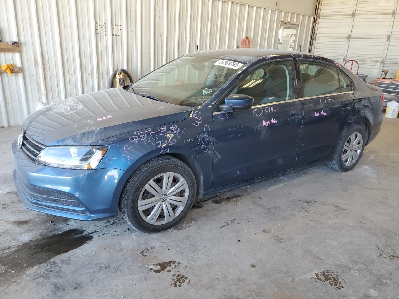 2017 Volkswagen Jetta S de vânzare în Abilene, TX - Hail