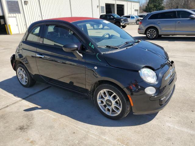 Cabriolets FIAT 500 2013 Czarny