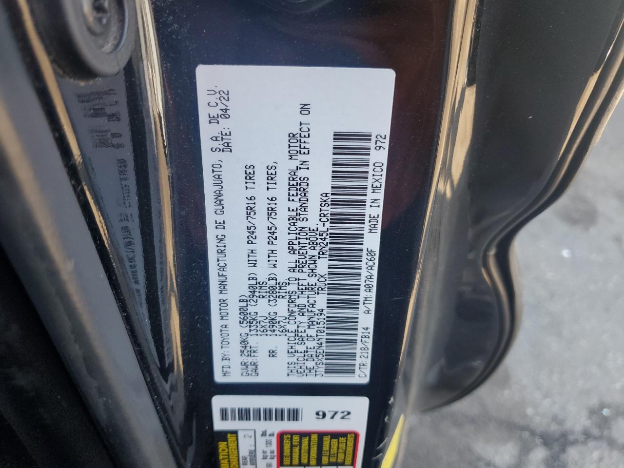 2022 Toyota Tacoma - Image 12