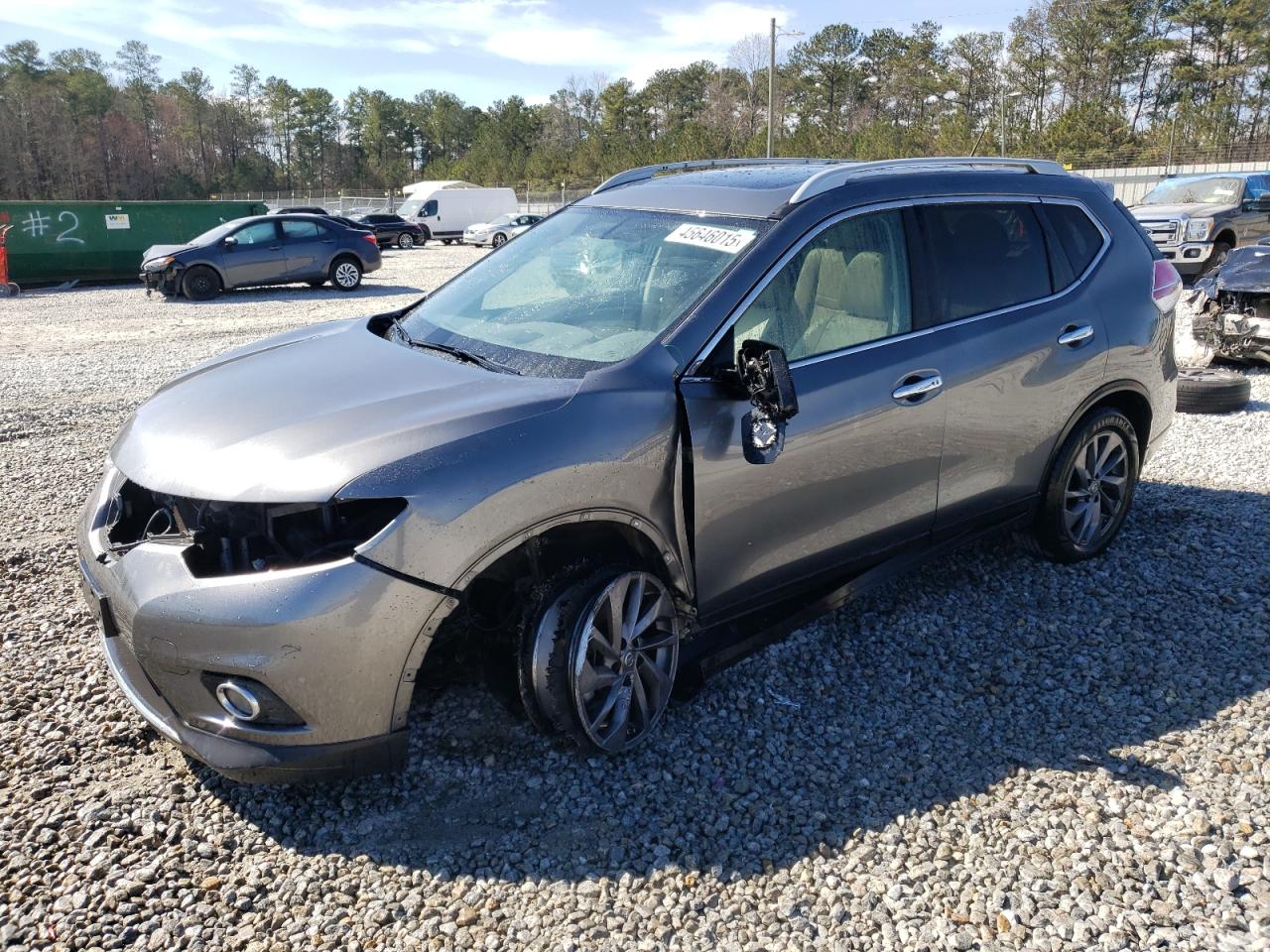 2016 Nissan Rogue S zu verkaufen in Ellenwood, GA - Front End