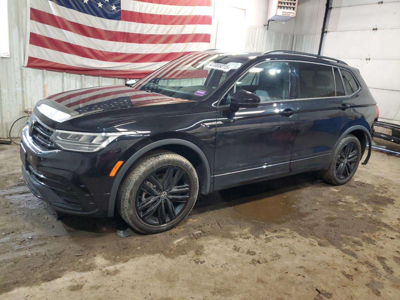 2022 Volkswagen Tiguan Se R-Line Black იყიდება Lyman-ში, ME - Rear End