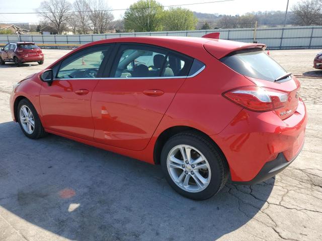 CHEVROLET CRUZE 2018 Red
