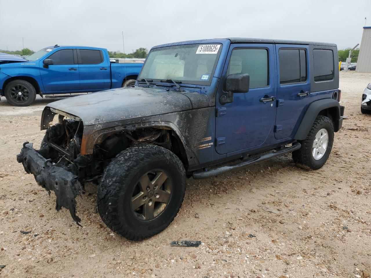 2010 Jeep Wrangler Unlimited Sport for Sale in San Antonio, TX - Burn - Engine