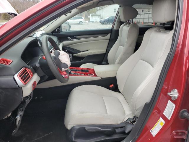  HONDA ACCORD 2018 Бургунді