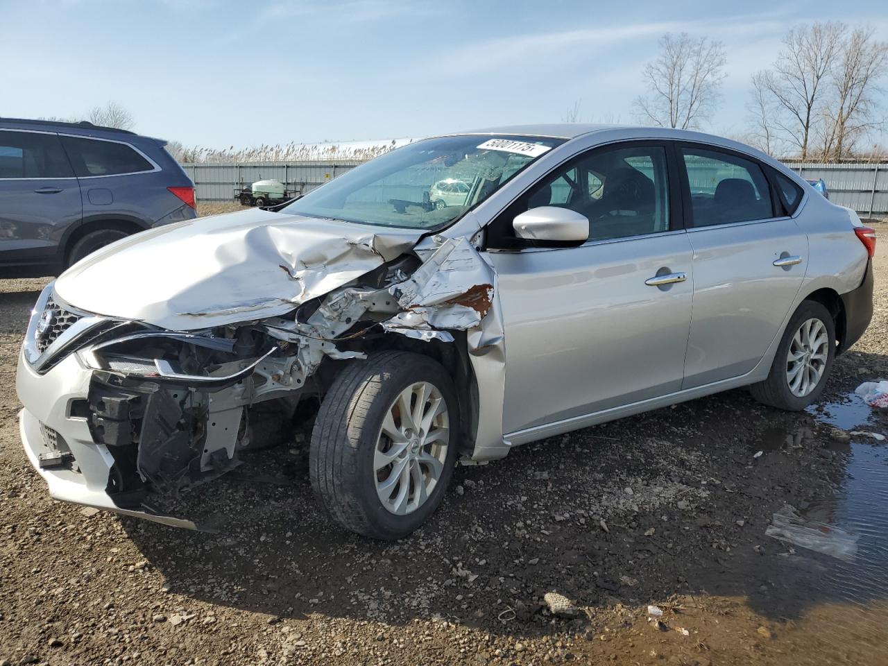 2019 Nissan Sentra S იყიდება Columbia Station-ში, OH - Front End
