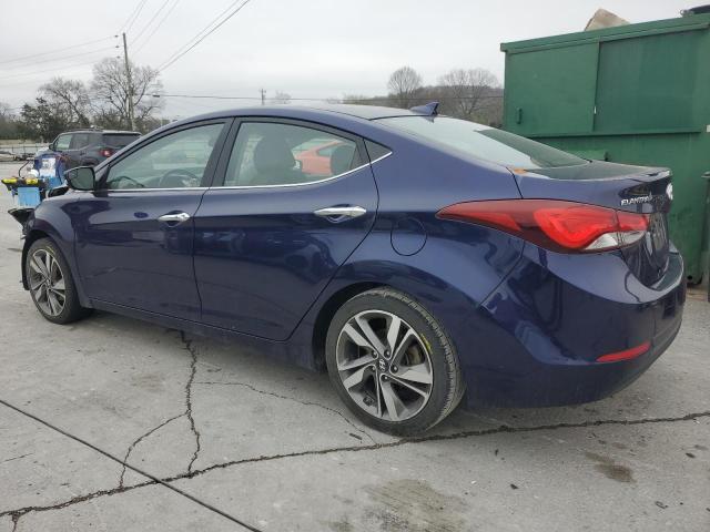 Sedans HYUNDAI ELANTRA 2014 Blue