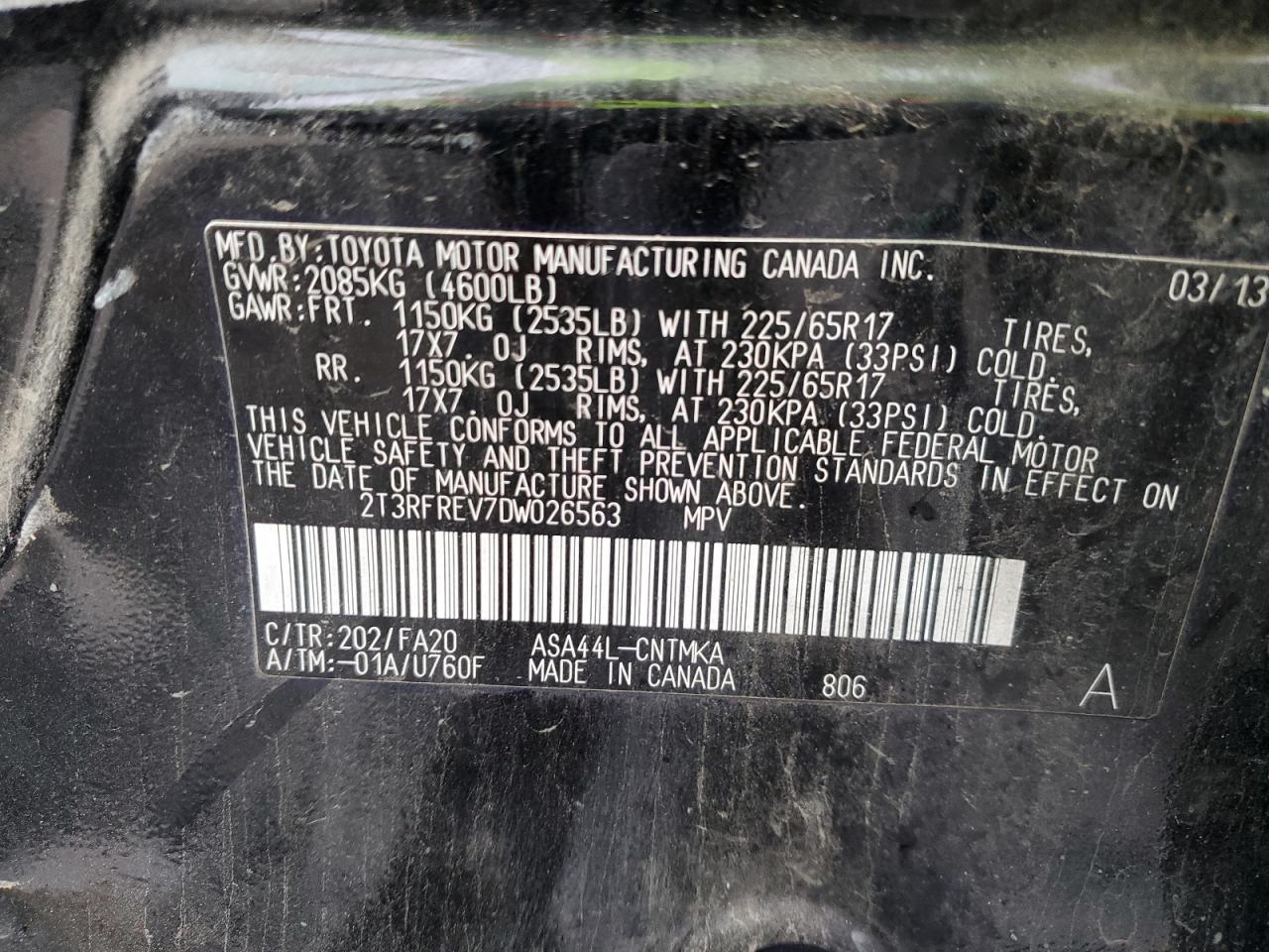 2013 Toyota RAV 4 - Image 13