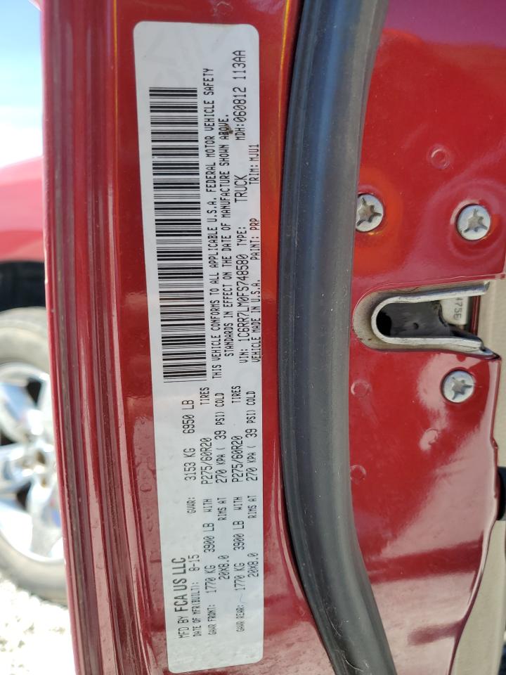 2015 Ram 1500 Slt VIN: 1C6RR7LM0FS748580 Lot: 49411585