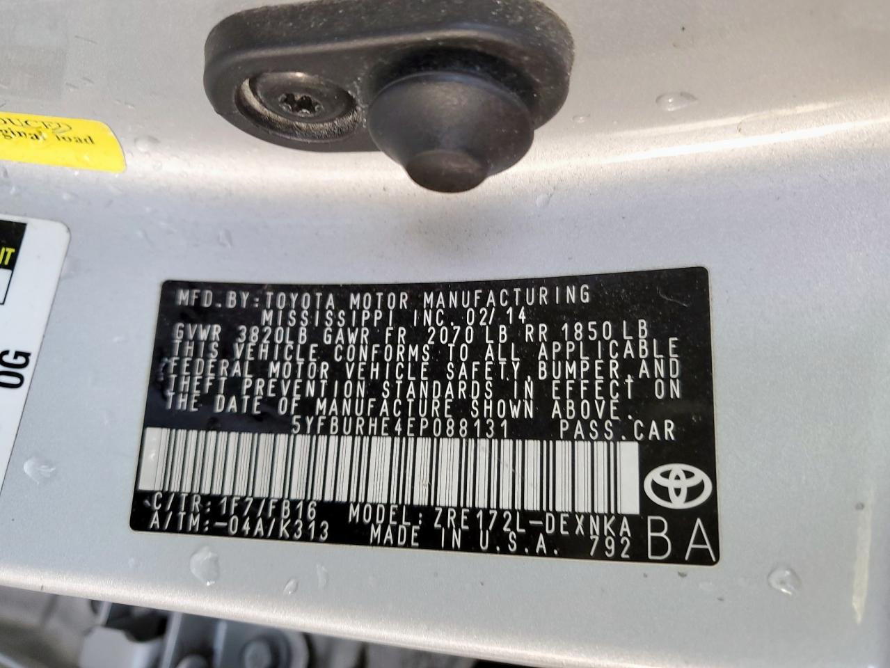 2014 Toyota Corolla - Image 13