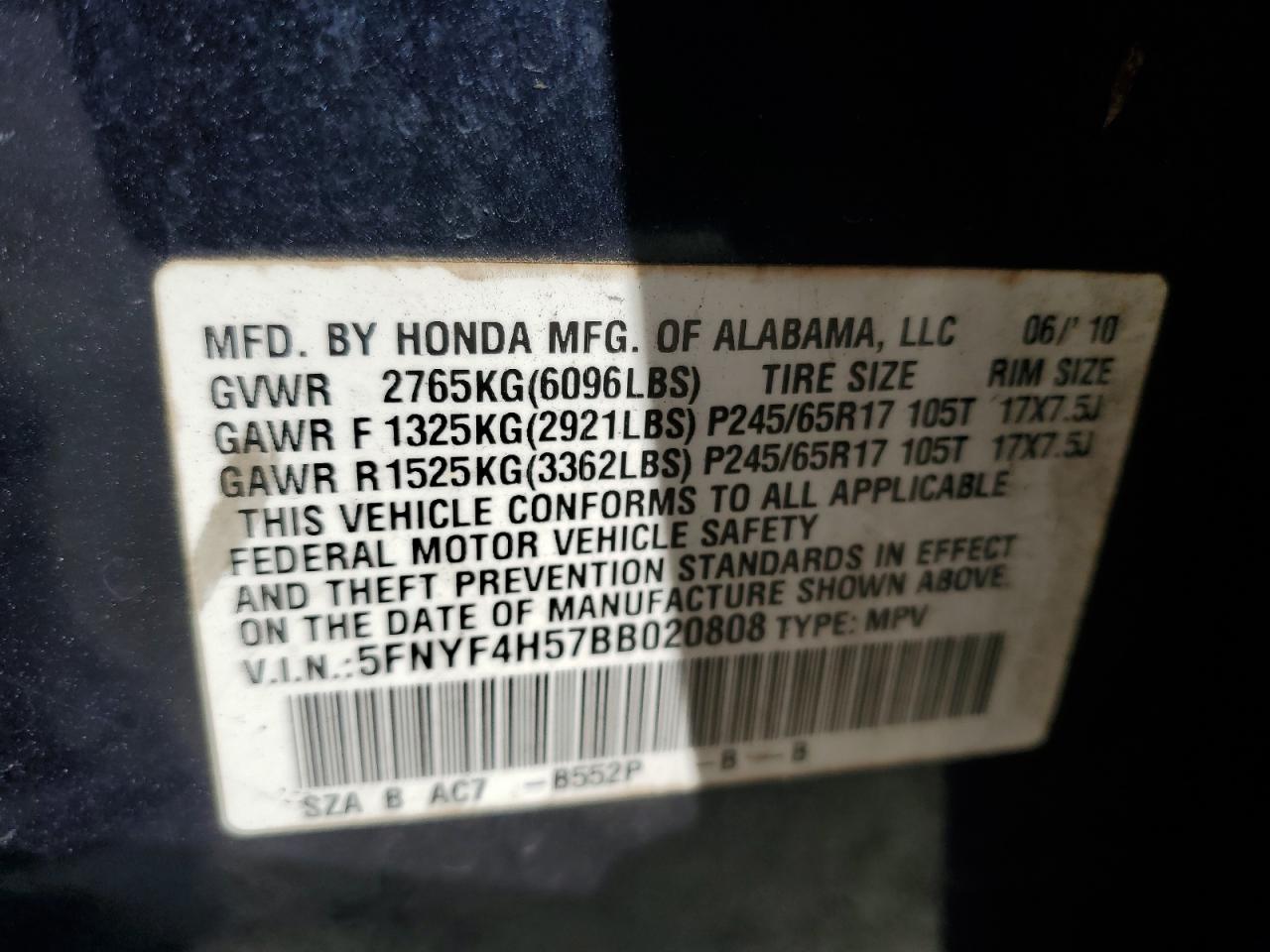 2011 Honda Pilot - Image 13