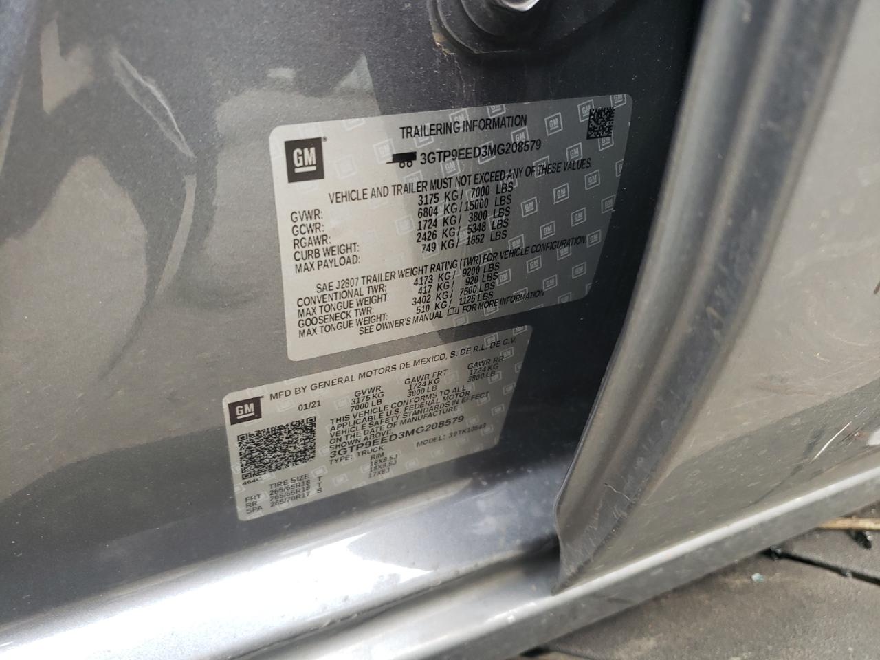 2021 GMC Sierra - Image 12
