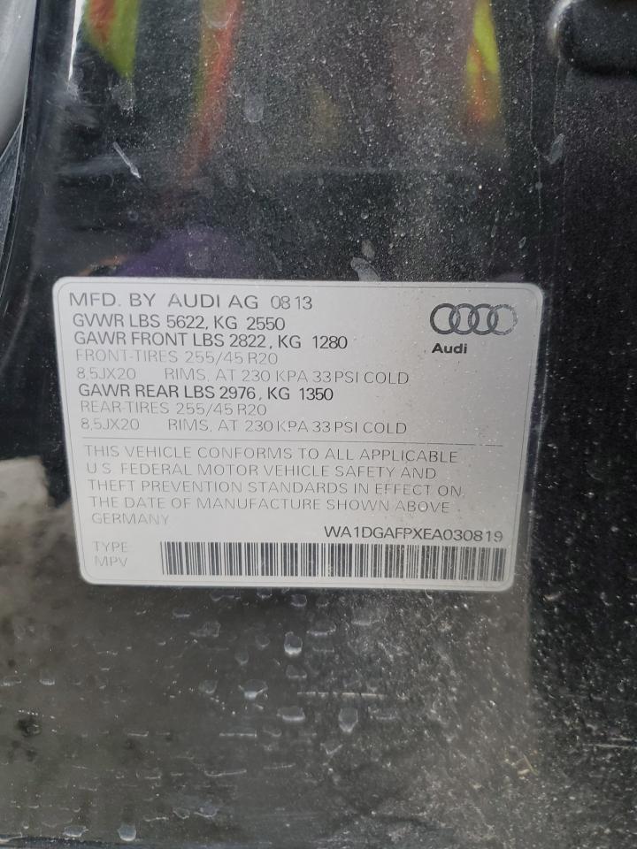 2014 Audi Q5 Premium Plus VIN: WA1EGAFPXEA300819 Lot: 49483985