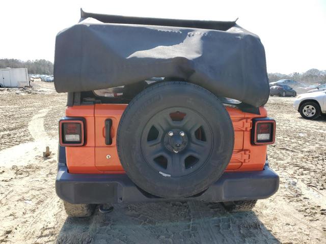  JEEP WRANGLER 2018 Оранжевий