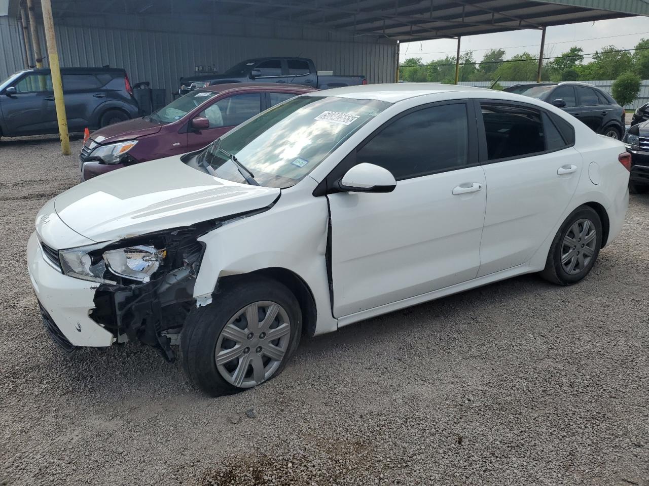 2022 Kia Rio Lx en Venta en Houston, TX - Front End