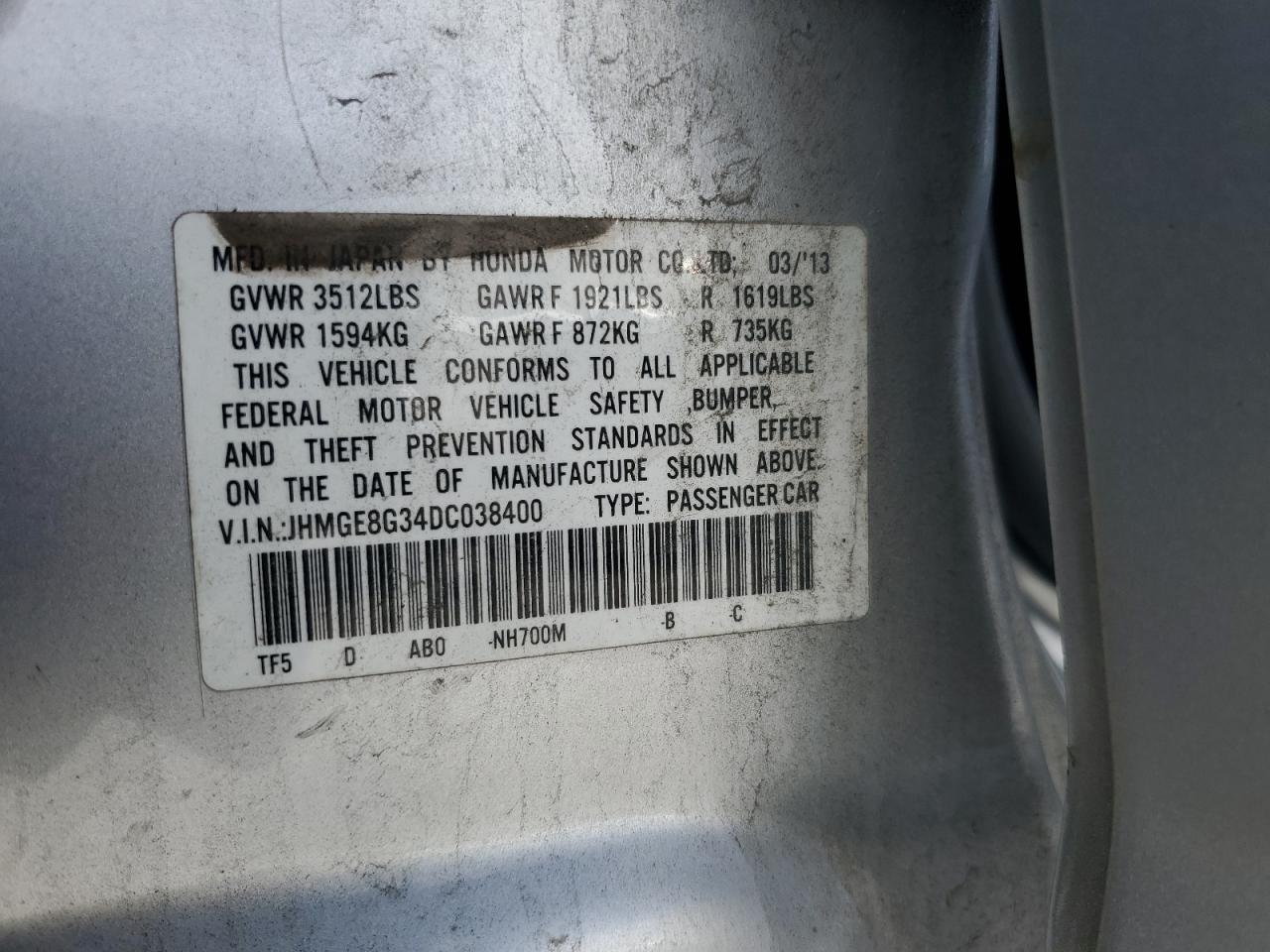 2013 Honda Fit - Image 14