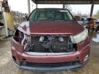 2014 Toyota Highlander Limited zu verkaufen in Gaston, SC - Front End