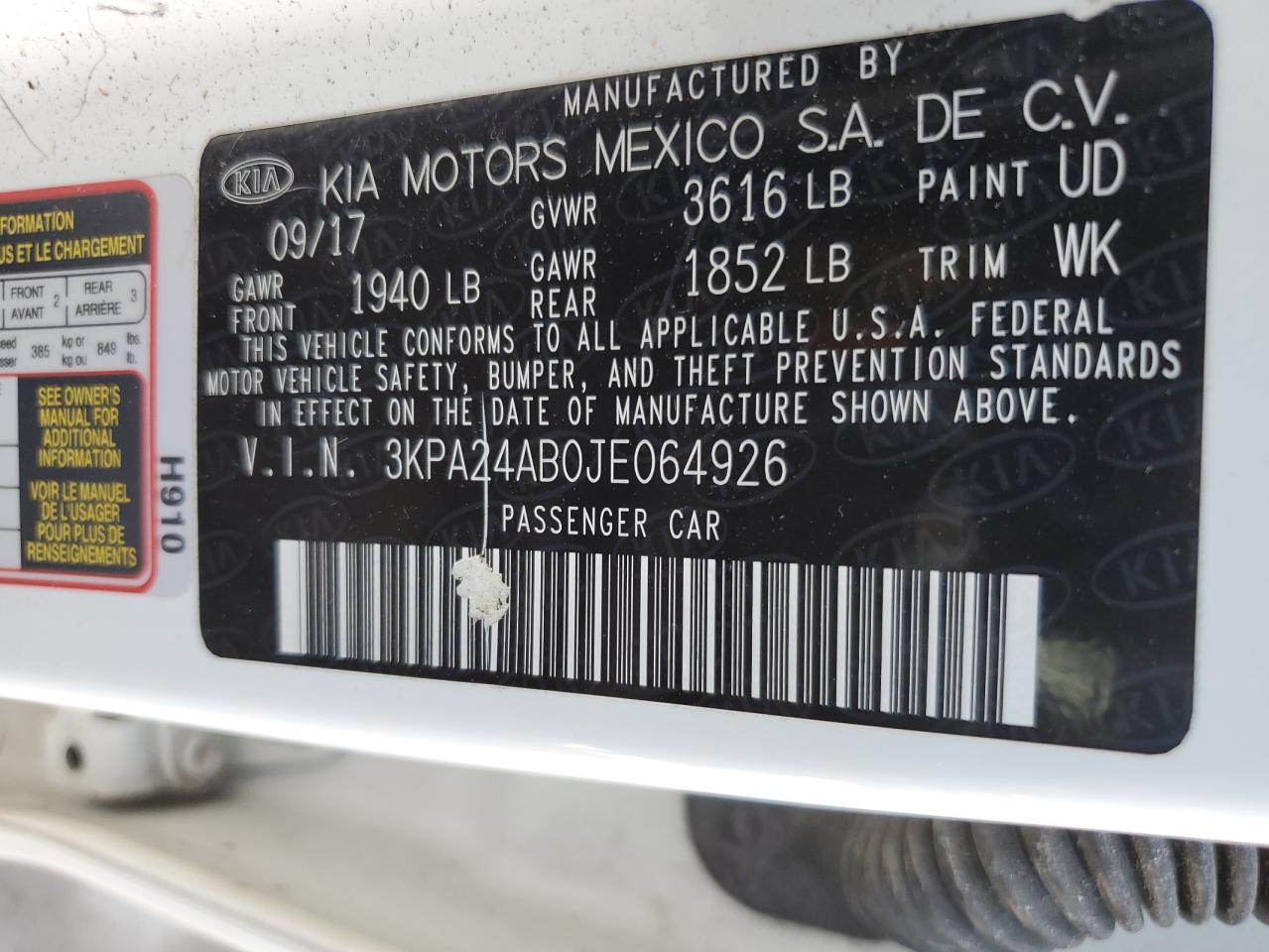2018 Kia Rio - Image 12