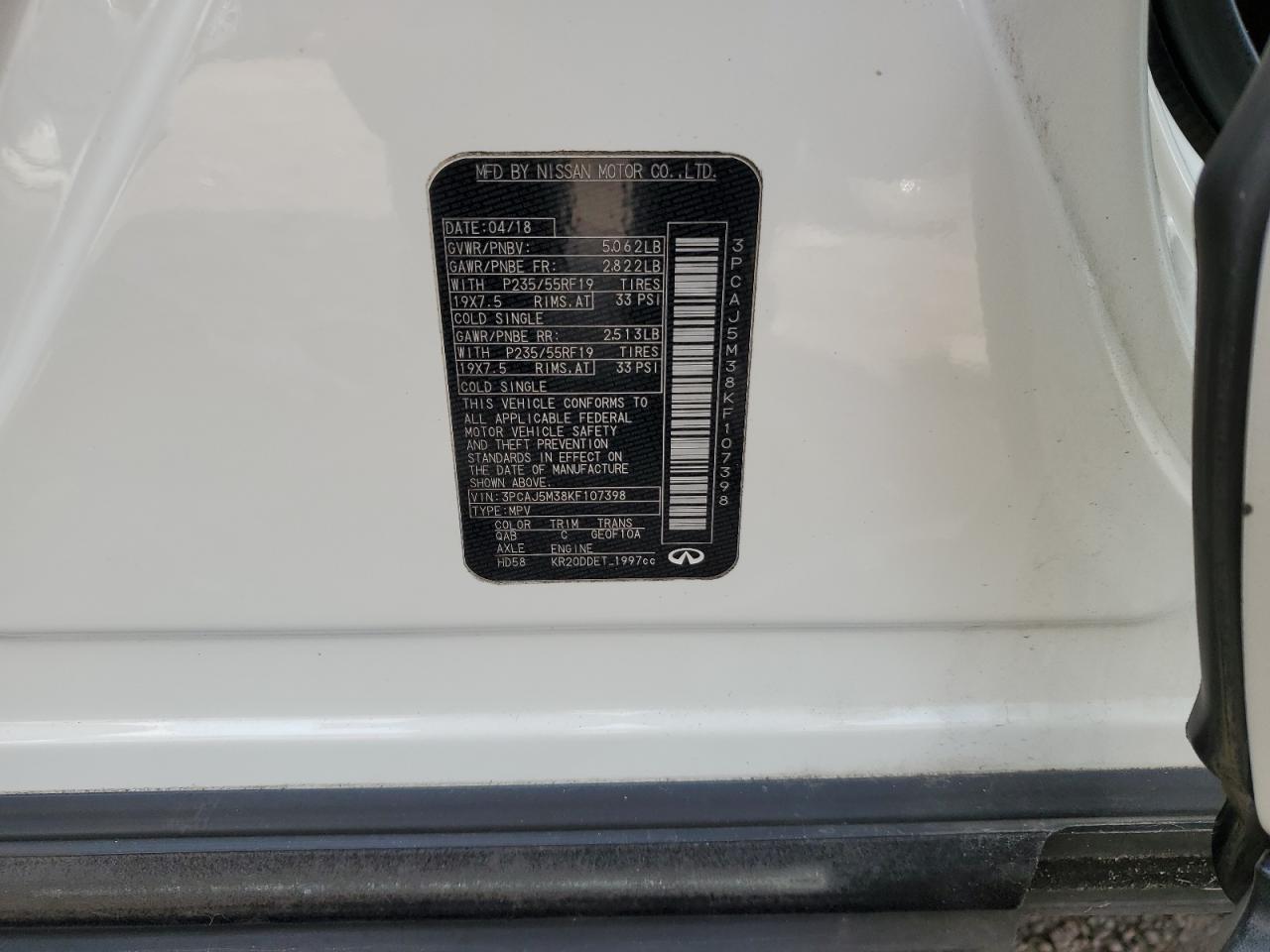 2019 Infiniti QX50 - Image 14