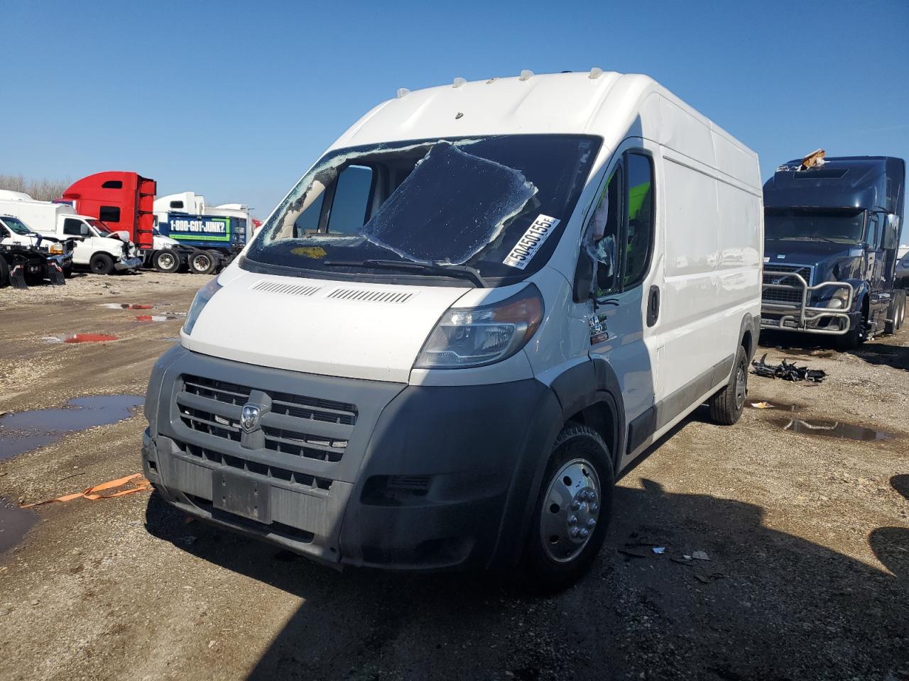 2016 Ram Promaster 2500 2500 High zu verkaufen in Elgin, IL - All Over