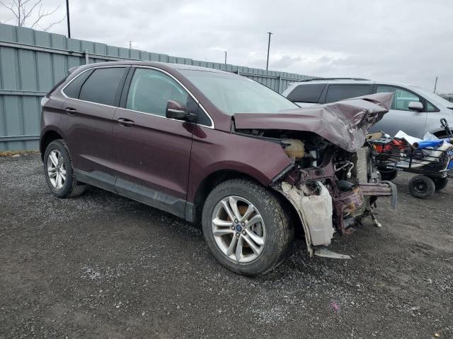  FORD EDGE 2018 Czerwony