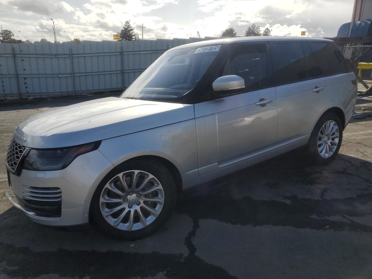 2019 Land Rover Range Rover Supercharged en Venta en Vallejo, CA - Front End