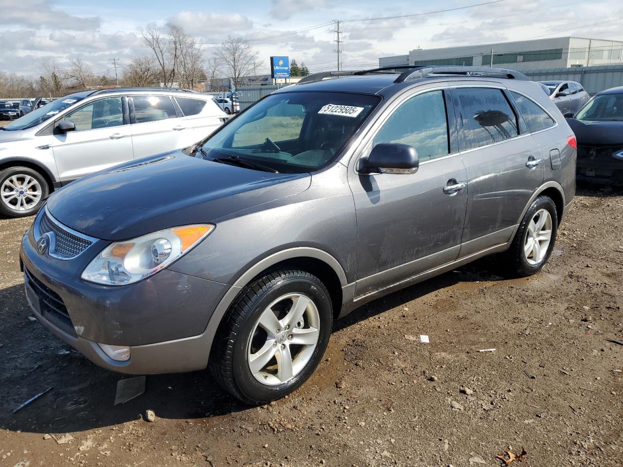 2011 Hyundai Veracruz Gls de vânzare în Chicago Heights, IL - Front End