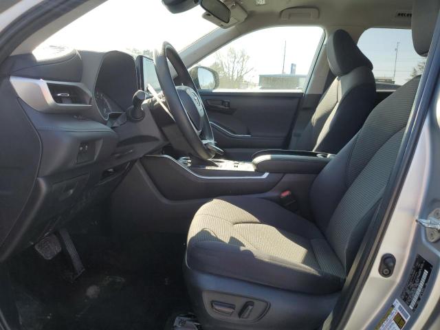  TOYOTA HIGHLANDER 2023 Srebrny