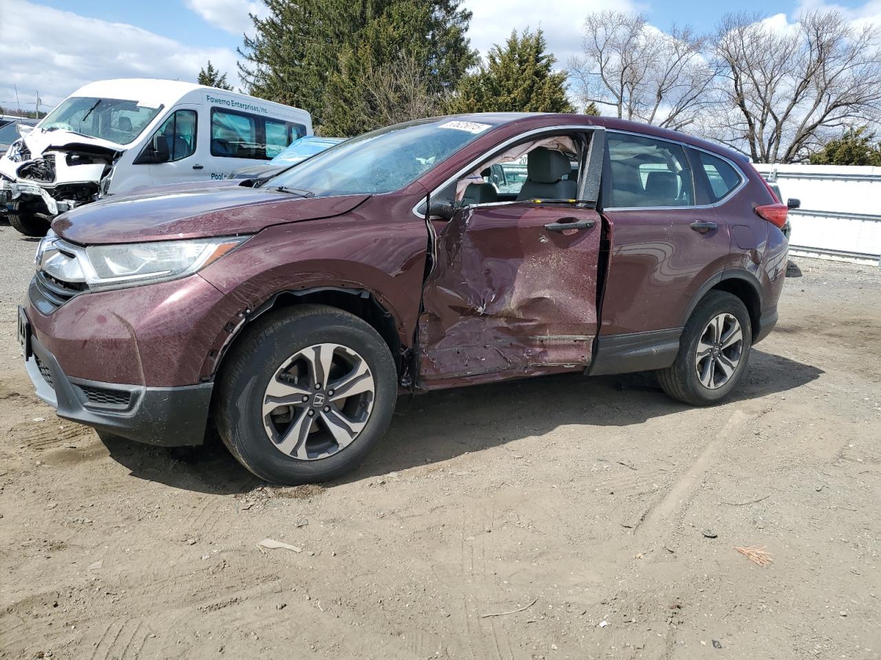 2018 Honda Cr-V Lx for Sale in Finksburg, MD - Side