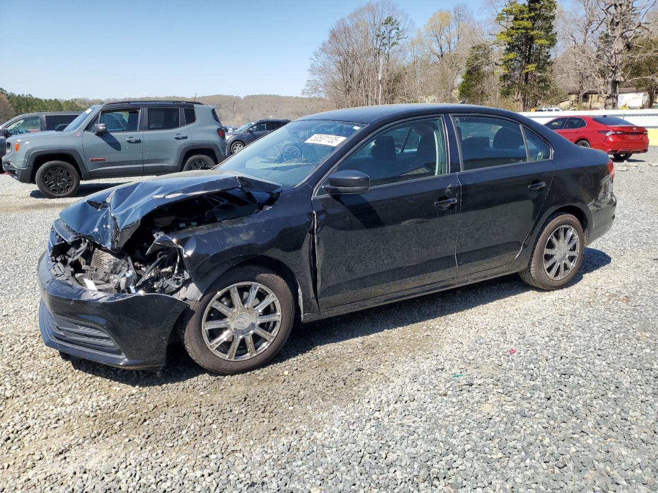 2015 Volkswagen Jetta Se للبيع في Concord، NC - Front End